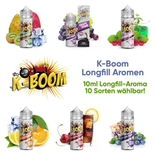 Boom 10ml longfill aroma - k-boom, in