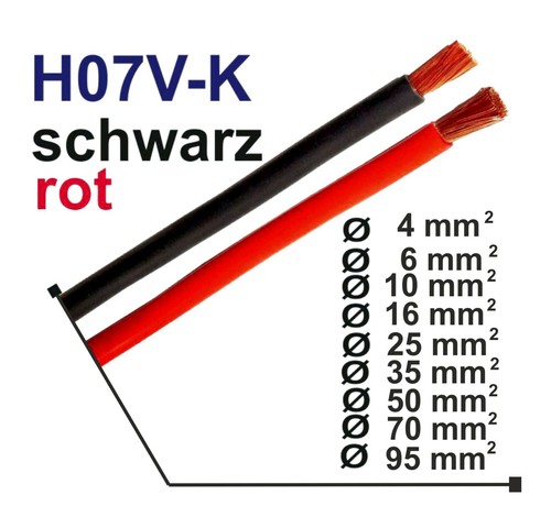 Batteriekabel h07v ø - batteriekabel, h07v-k