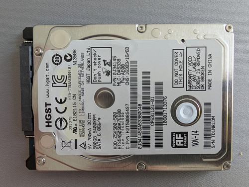 Festplatte hgst hdd z5k500 500 - hdd, z5k500-500