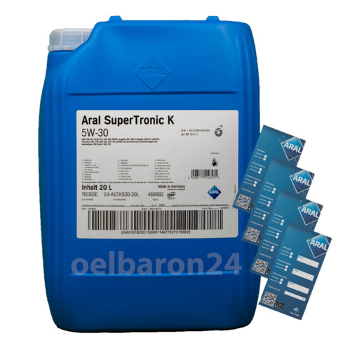 Aral super tronic longlife - super, k