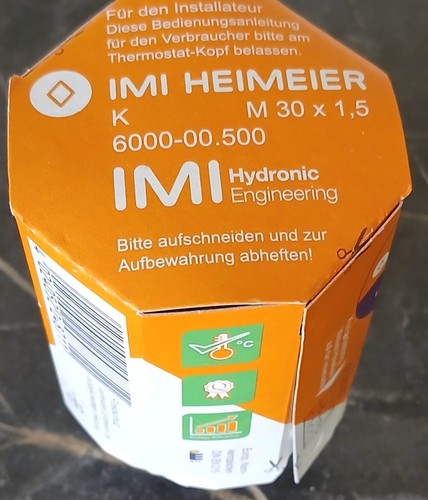 Heimeier thermostatkopf - thermostatkopf, k