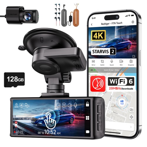 Redtiger dashcam auto vorne - dashcam,